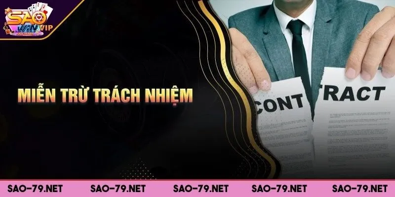 Miễn trừ trách nhiệm về tài khoản